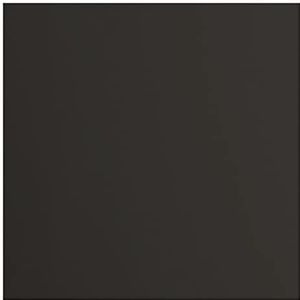 Vaessen Creative Florence Kaartstok, 100 vellen, zwart papier, 200 g/m², vierkant, 30,5 x 30,5 cm, glad, voor scrapbooking, kaarten maken, perforatie en ander knutselwerk van papier