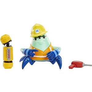 Disney Pixar GXK86 - Monster bij de Arbeit Cutter Disney Plus actiefiguur om te verzamelen met accessoires - ca. 12 cm - speelgoed vanaf 3 jaar