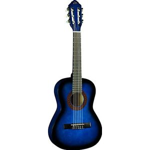 Eko Guitars CS-2 Blue Burst klassieke gitaar studio, schaal 1/2, kleur Blue Burst