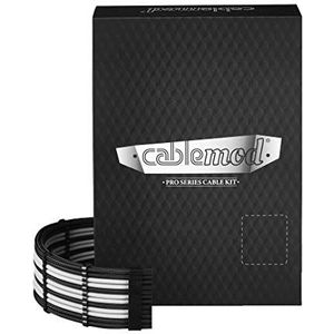 CableMod Compatibel met Pro ModMesh RT-Series ASUS ROG/Seasonic Cable Kits - Zwart/Wit