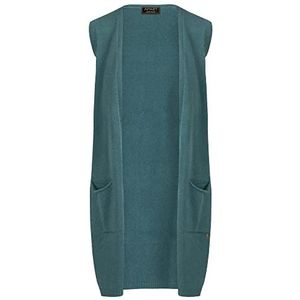 APART Fashion Gilet en tricot pour femme, vert, M