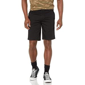 Armani Exchange Effen stretch keperstof shorts casual shorts heren, zwart.