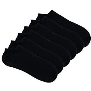 LVB Organic Cotton Gots 6 paar sokken voor heren, 6 paar (6 stuks), Zwart