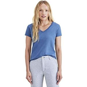 Dockers Oceanview Dames V-hals T-Shirt XS, oceanview