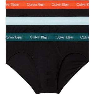 Calvin Klein Hip Brief 3pk 000nb2613a Hip Slips voor heren, B- June Bug, Stratos, Cherry Kiss)