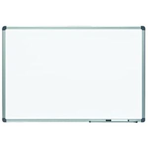 Rocada Magnetisch whiteboard 90 x 60 cm met aluminium frame, gemakkelijk te verwijderen, gelakt met geanodiseerd aluminium frame, om te schrijven met droog uitwisbare markers