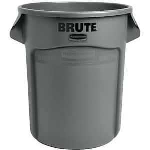 Rubbermaid Commercial Products FG262000GRAY Brute container, rond, 75,7 l, grijs