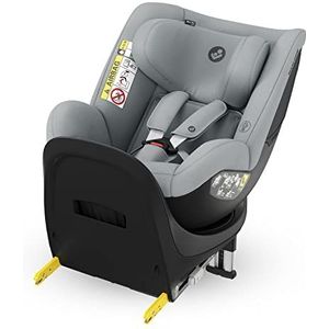 Maxi-Cosi Mica Eco, 360° draaibare autostoel, ISOFIX, i-Size draaibare autostoel, groep 0/1, gerecyclede stoffen, van 3 maanden tot 4 jaar, authentiek grijs