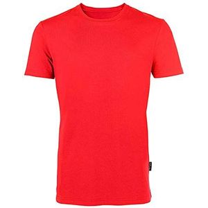 HRM Luxury Round M T-shirt voor heren, Rood