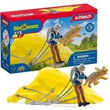 Schleich DINOSAURUS - Dino Parachute-reddingsbrigade - Kinderspeelgoed Voor Jongens en Meisjes