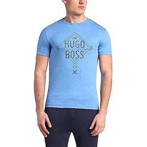 BOSS Tee 1 T-shirt voor heren (1 stuk), Open Blue498