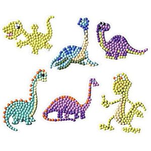 Diamond Painting Dinosaurus stickerset voor kinderen vanaf 5 jaar