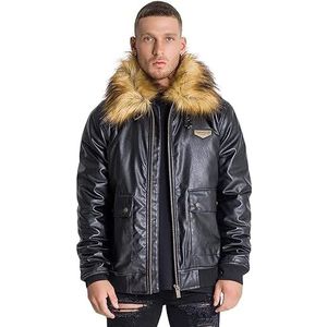 Gianni Kavanagh Black Bliss Aviator Jacket Homme, noir, XS