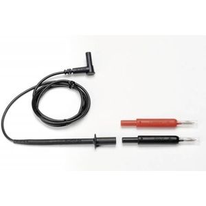 Chauvin Arnoux Kit de câbles de mesure [fiche de sécurité 4 mm – Prise de sécurité 4 mm] 1,1 m Noir 1 pièce