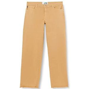 Love Moschino Boyfriend with Brand Heart Back Tag Casual broek, Rust Light Brown, 32 dames, Rust Light Brown, 32, roest-lichtbruin