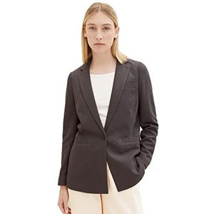 TOM TAILOR Blazer pour femme, 32251 - Dark Mineral Grey, S