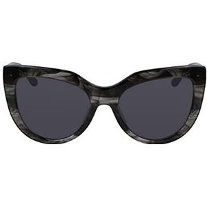 Donna Karan DO501S zonnebril 039 hoorn zwart 54, 039 claxon zwart, 54, 039 Zwarte hoorn