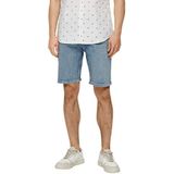 s.Oliver Jeansbermuda, comfortabele pasvorm jeans bermuda, comfortabele pasvorm voor heren, Blauw