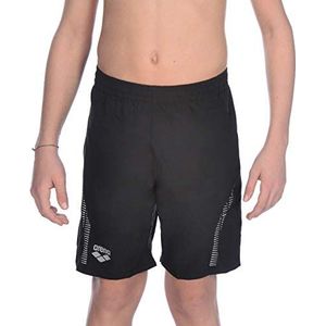 arena shorts voor jongens, zwart.