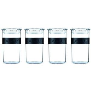 Bodum - Presso opbergbak 0,25 l - 4 stuks zwart