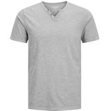 JACK & JONES Jjesplit Ss Noos T-shirt met ronde hals voor heren, Ultimate Grey