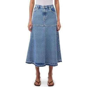 Mavi Robe Elora pour femme, denim usé, taille M, Denim usé, M