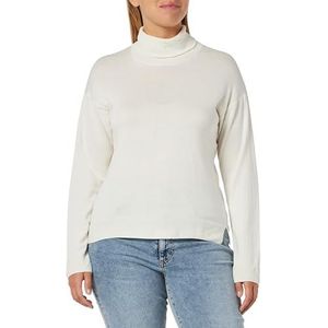 United Colors of Benetton Fietsshirt M/L 103cd200r Dames Sweater (1 stuk), Crèmewit 074