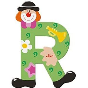 Trudi Sevi - 181754 – decoratieve letter van hout – Clown R