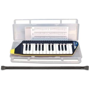 Bontempi -33 4262 – Melodica 25 toetsen met etui, 334262, wit/zwart