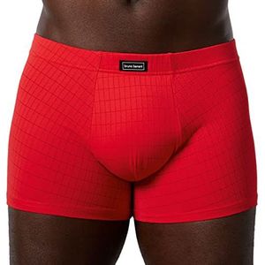 bruno banani Boxershorts, heren, rood (rood geruit 1070), L, rood (rood geruit 1070)