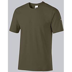 BP 1714-234-73-4XL Unisex T-shirt 1/2 mouw ronde hals lengte 70 cm 170 g/m² katoen stretch olijf 4XL