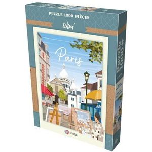 Gigamic - Puzzel Paris Montmartre Wim' 1000 stukjes, PWPPAM