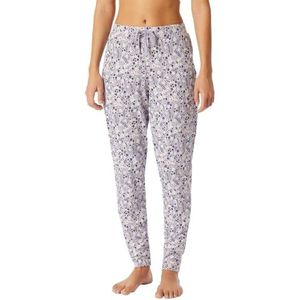 Schiesser Pantalon de pyjama long pour femme en mélange de modal + bas de pyjama relax, Multicolore 6_182056, 44
