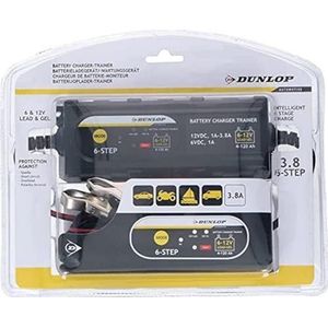 Dunlop Acculader-Trainer - 6/ 12 V - Intelligent - 6 Fasen - Indicatoren - IP65