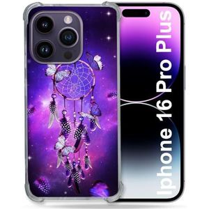 Versterkt hoesje voor Apple iPhone 16 Pro Plus Zen Cattrape Reve Butterfly
