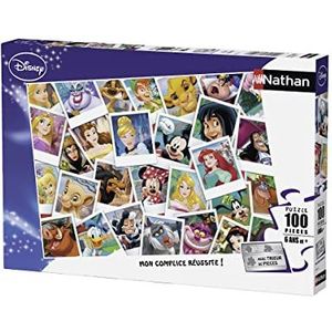 Nathan - Kinderpuzzel - puzzel 100 p - foto Disney - vanaf 6 jaar - 86737