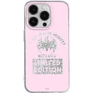 ERT GROUP Coque de téléphone Portable pour Apple Iphone 14 Pro Max Original et sous Licence Officielle DC Motif Bat Girl 008, avec Effet de débordement de Paillettes