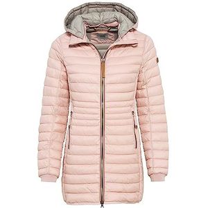 camel active Lange en lichte gewatteerde jas voor dames, Roze