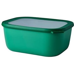 Mepal - Multikom Cirqula vershouddoos - 3000 ml - Rechthoekig - Vivid green