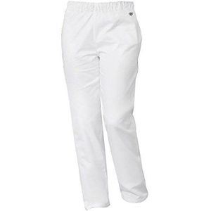 BP 1645-400-21-2XSn Uniseks broek met elastiek in de taille 215,00 g/m² stofmix wit 2XSn