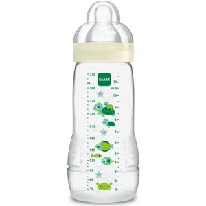 MAM Easy Active 2. Leeftijd 330 ml - 6+ maanden - X-debiet - Super-Speed - Wit