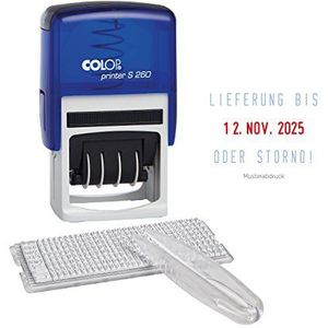 COLOP Printerstempelset S 260 met datum