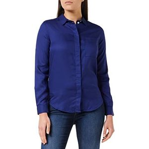 Kings of Indigo Taja blouse voor dames, blauw (Blue Print 8111), M, blauw (Blue Print 8111)