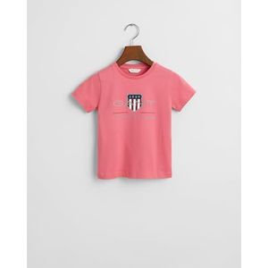 GANT T-shirt unisexe pour enfant Archives Shield SS, Rose pâle., 92