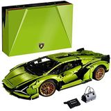 LEGO 42115 Technic Lamborghini Sián FKP 37, bouwmodelbouw, modelbouw voor volwassenen, cadeau-idee voor mannen en vrouwen