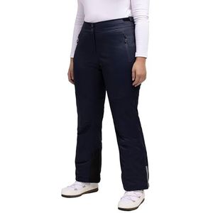 Ulla Popken Skibroek Stretch comfortband, waterdichte broek, dames, marineblauw, 42, Marinier