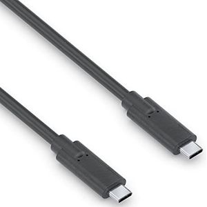 PureLink USB-C naar USB-C, USB 3.1 Gen 2 kabel met 10 Gbit/s, zwart, 1.50m