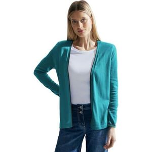 Cecil B253739 Damesvest, Frosted turquoise blauw