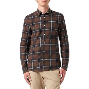 ONLY & SONS Onsari Slim Check Shirt Chemise pour homme, Hot Fudge, XXL
