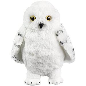The Noble Collection Harry Potter Hedwig Plush, 28 cm, zachte pluche sneeuwuil – officieel gelicentieerde filmset rekwisieten geschenken merchandise